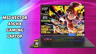 MSI Vector A16 HX Gaming Laptop | FULL REVIEW | High-End Performance Unleashed!