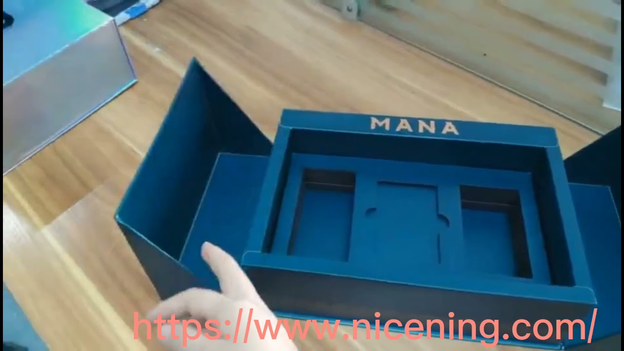 How to custom printing double door closure box ?
