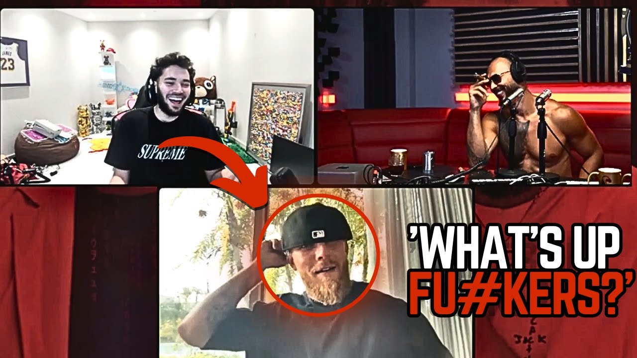 Jake Paul Makes Andrew Tate CRACK UP In Emergency Stream