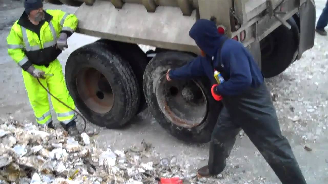 starting fluid to air up semi tire YouTube