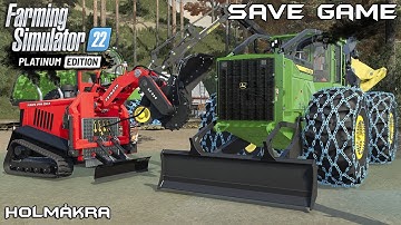 Save Game V3 | Forestry ON Holmakra | Farming Simulator 22