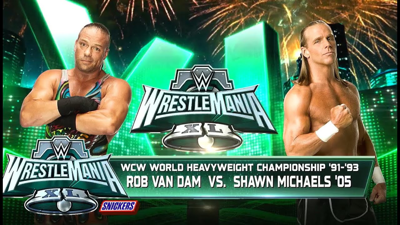 WWE 2K25: RVD vs. HBK – Hardcore Championship: ECW Rules! Best Moves of HBK