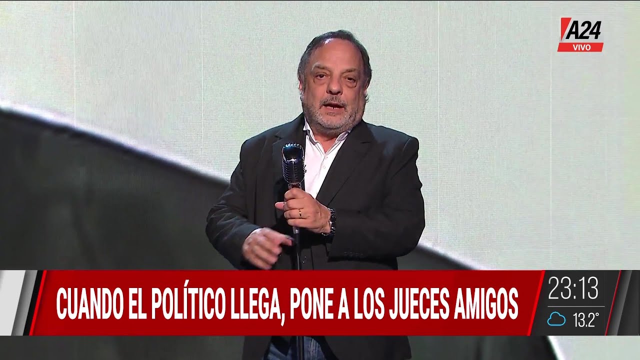 Baby Etchecopar criticó a jueces y políticos: Los corruptos no son condenados
