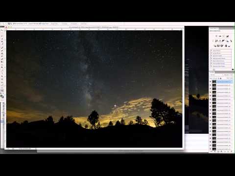 STARTRAILS AND STACKING : PHOTOSHOP AND STARSTAX TUTORIAL