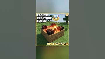 ​🔥 EASIEST 4-REPEATER REDSTONE CLOCK (Minecraft 1.21 Tutorial!)