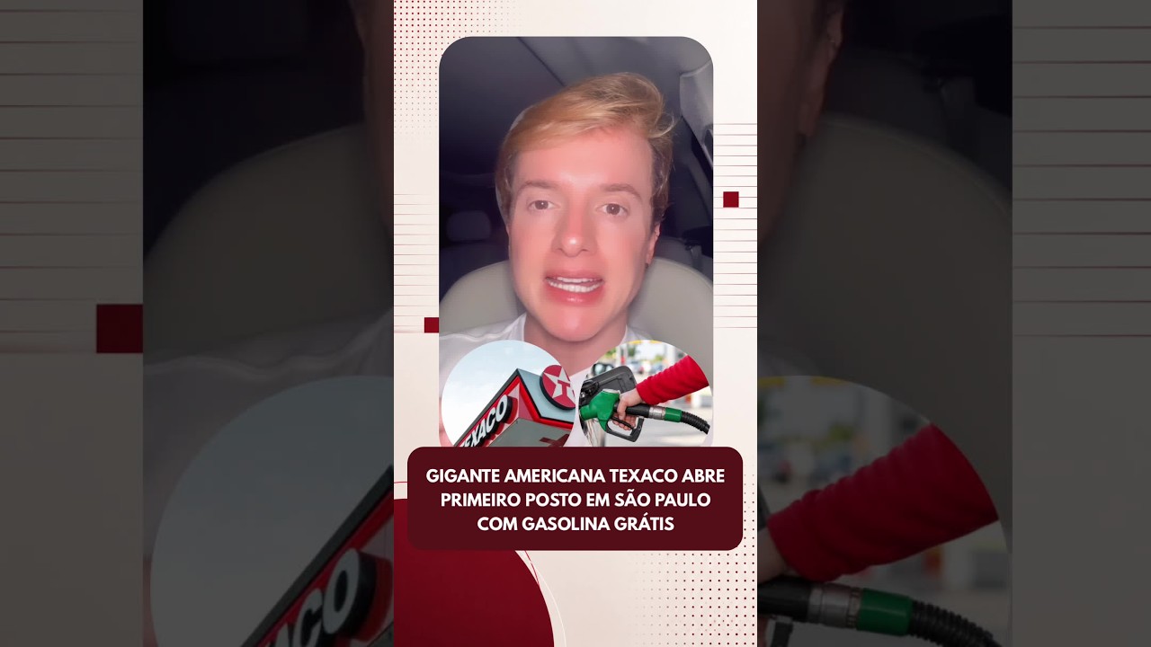 Gigante americana Texaco abre primeiro posto em São Paulo com gasolina grátis