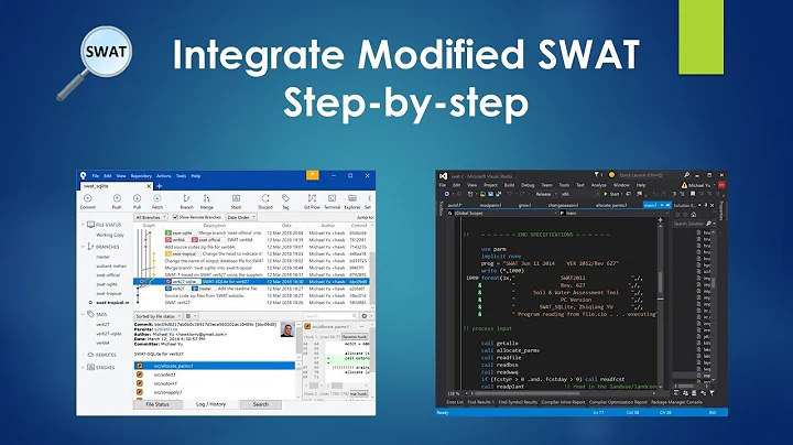 Integrate Modified SWAT version in SWAT Viewer (step-by-step)