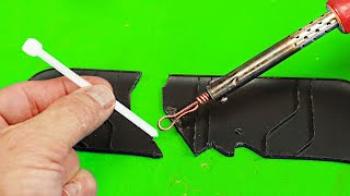 3 Ingenious Ways To Fix Broken Plastics With Plastic Welding Method!