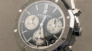 2021 Audemars Piguet Royal Oak Chronograph Frosted Gold 26239bcgg1224bc02 Audemars Piguet Review