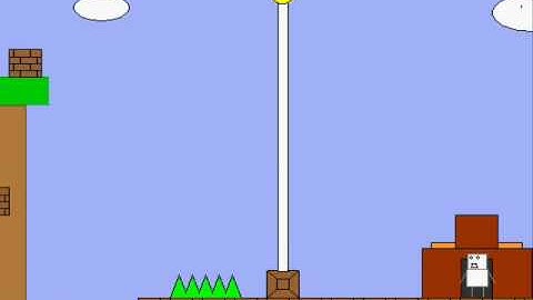 Lets Play Syobon Action Part 5 You Silly Robot you...