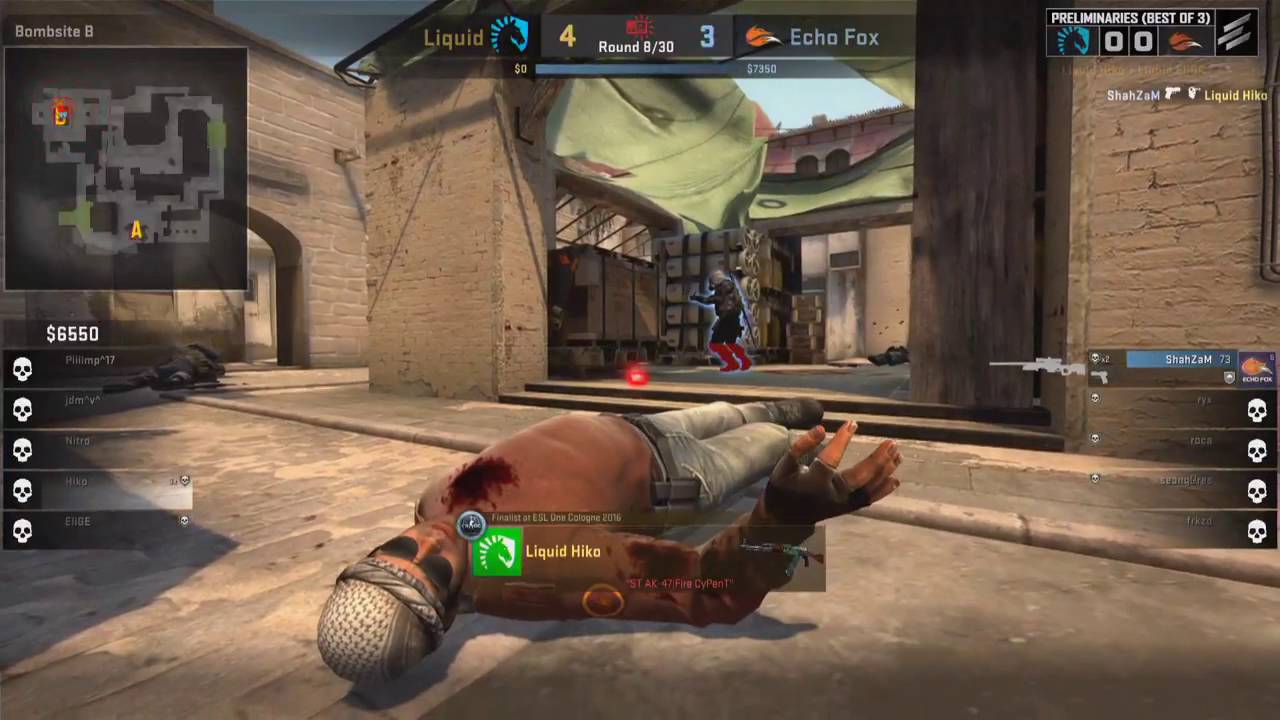 gaming logo Hiko 1 V 4 Clutch [Eleague]