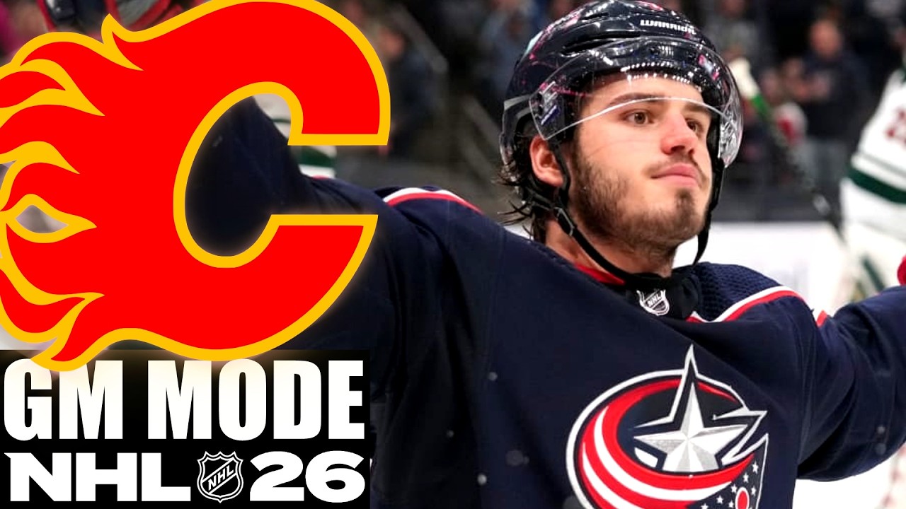 TWO HUGE TRADES - NHL 26 - Calgary Flames - GM Mode Commentary ep 16