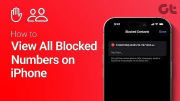 How to View All Blocked Numbers on iPhone
