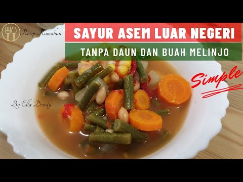 Sayur Asem Jakarta Tanpa Daun Melinjo