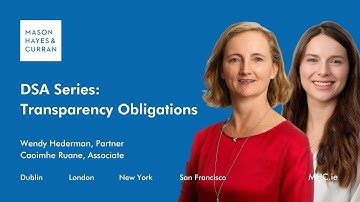 DSA Series 4: Transparency Obligations