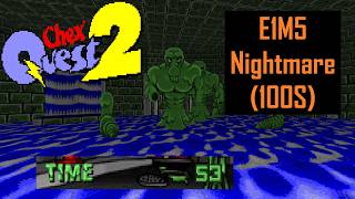 Chex Quest 2: E1M5 (Sewer System) - Nightmare 100S (0:53)