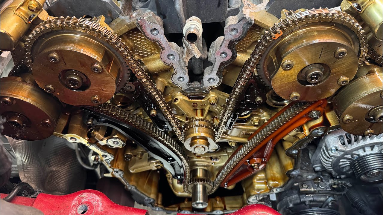 Замена водяного насоса и цепи ГРМ на Ford 3.5L V6 (полное руководство по самостоятельному ремонту)