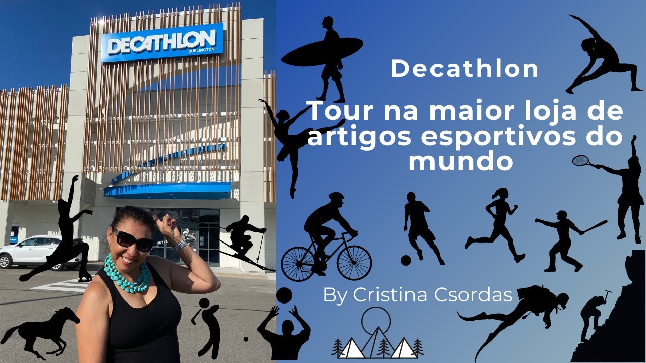 Decathlon, gigante mundial de artigos esportivos, abre 1ª loja em