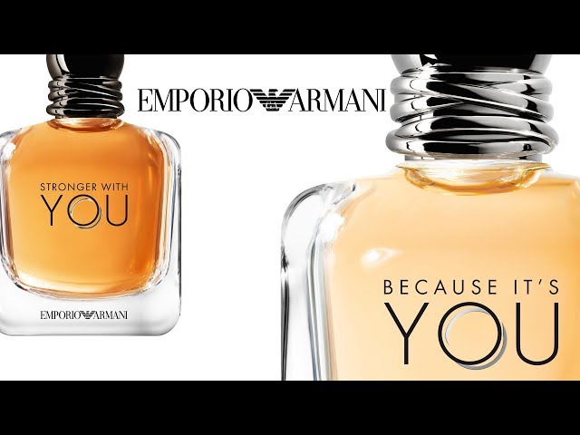 Armani Stronger With You & Because It's You Fragrance Review 