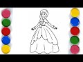 Disney princesses fairy tales childrens fairy tales cute drawing magic pearl star