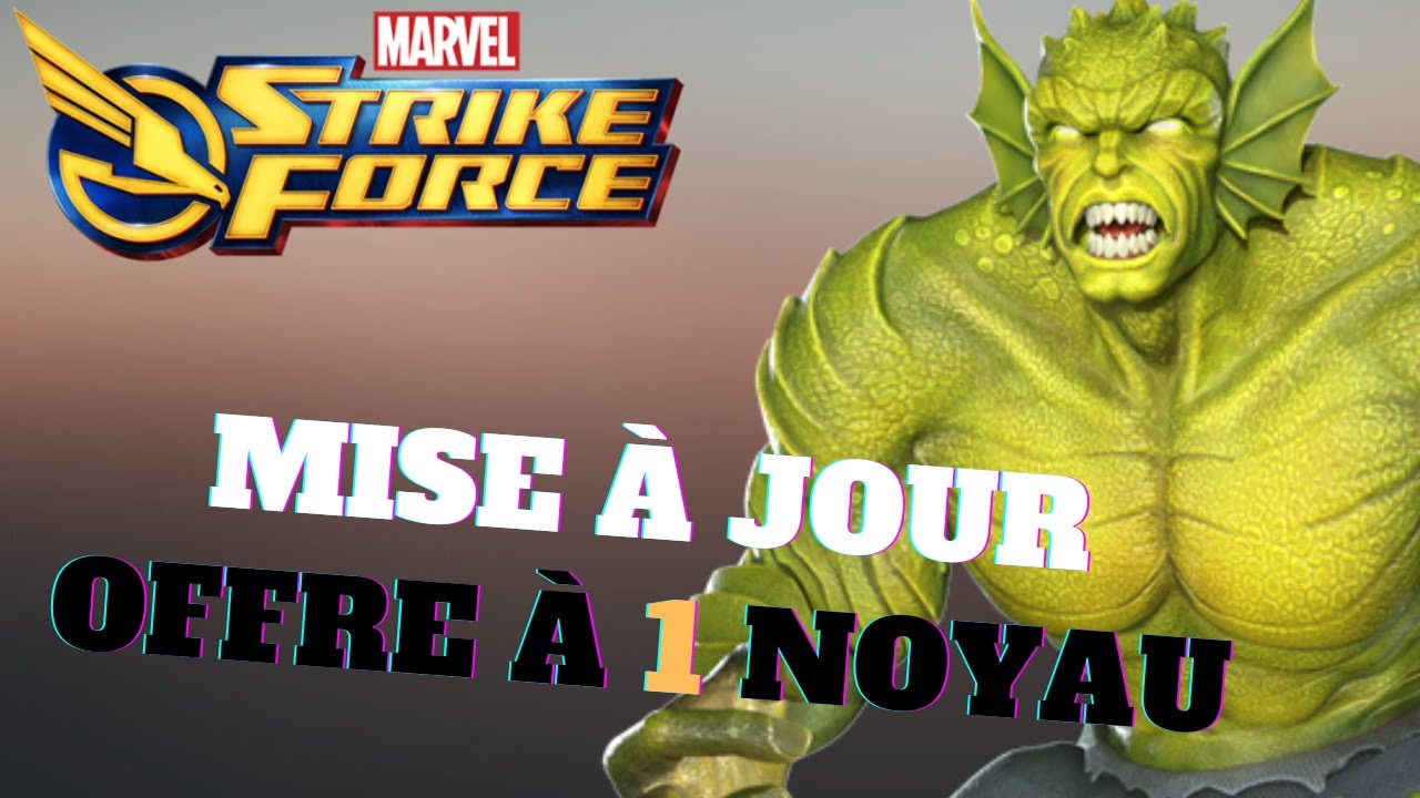 Mise à jour !! MARVEL STRIKE FORCE FR YouTube
