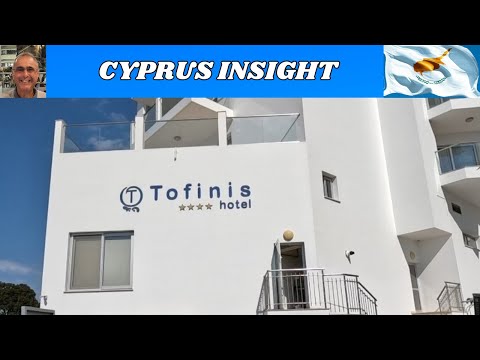 Tofinis Hotel, Ayia Napa Cyprus - A Tour Around.