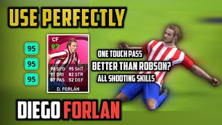 How to use Diego Forlan in Pes 21 • Best Iconic for 2 CF Formation [ Passing + Finishing ]