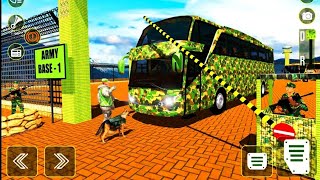 Us Army Bus Driving : Bus Games -#Andriod Gameplay -#GMSimulatorGaming screenshot 3