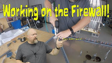 RV-10 Fuselage - 013 - Working on the firewall