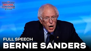Full Speech Bernie Sanders Promotes Not A Radical Agenda At Dnc