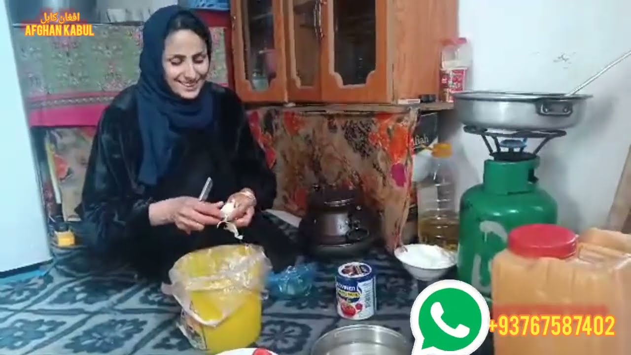 برنامه آشپزی ما پختن هاشک برای بی بی جانم