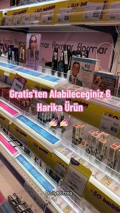 GRATİS 6 ÜRÜN ÖNERİSİ! #gratis #makyaj #gratisindirim #alışveriş #speedup #music #shortvideo