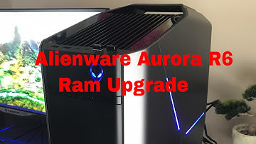 Alienware Aurora R6 Ram Upgrade Part 2
