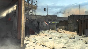 MW3 Flashbang barrel double kill!