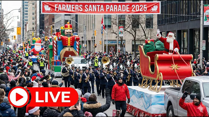 Famers Santa Parade live soon 2025 Auckland - New Zealand 