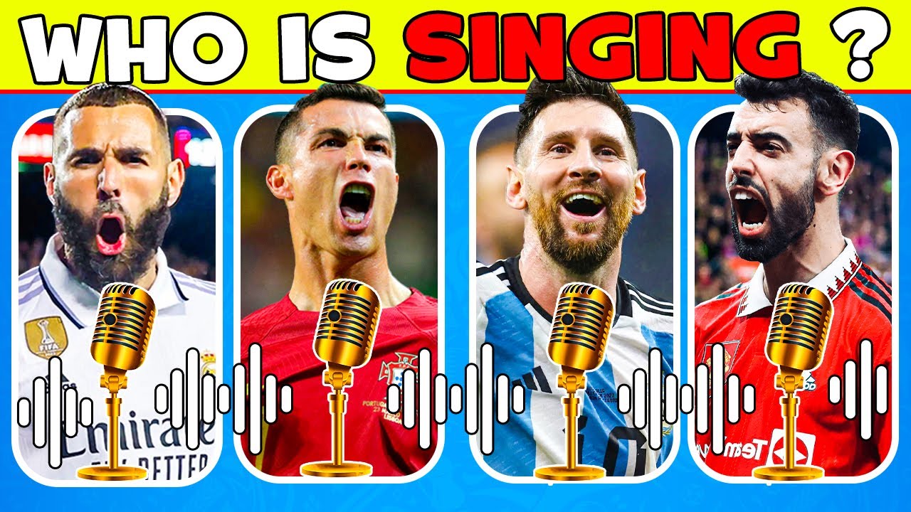 Who Is Singing?🎤 Guess The Song of Your Favorite Football Player