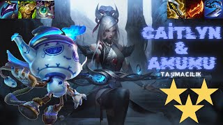 CAİTL 3 YILDIZ - BAYA ETKİLİ BİR KOMP ( A-Z 3 YILDIZ YAPMAK )#teamfighttactics #tft #lol