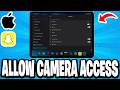 How To Allow Camera Access On Snapchat iPad