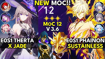 E0S1 The Herta x Jade & E0S1 Phainon Sus | Memory of Chaos Floor 12 (3 Stars) |Honkai: Star Rail 3.6
