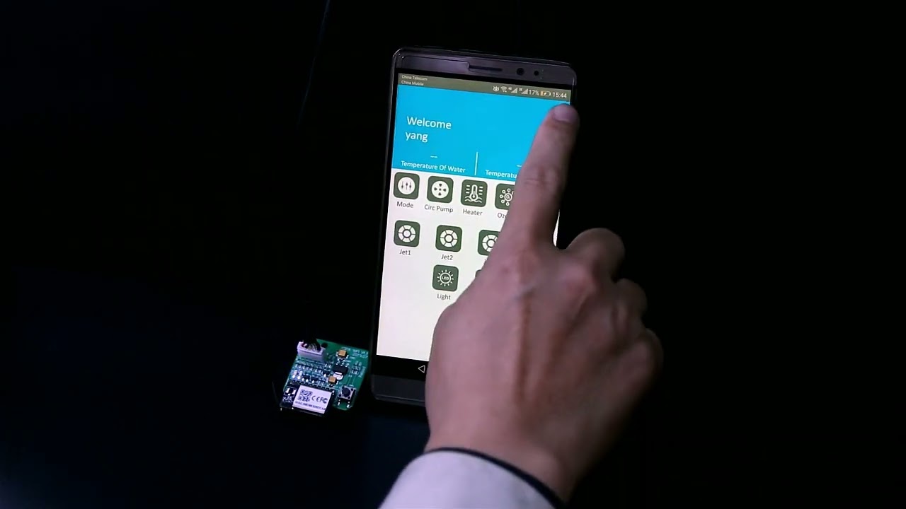 Spa Hot Tub Wifi control setting for XSPA