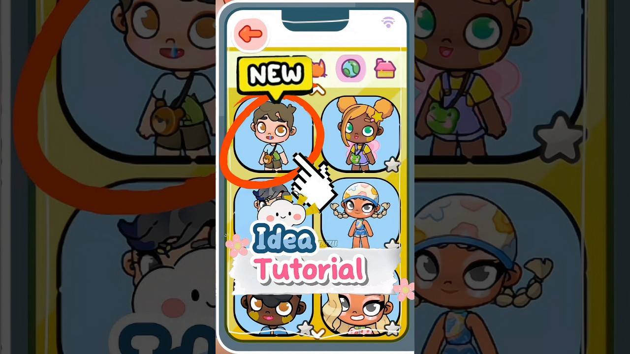 Avatar World New Update Tutorial My NPC Idea New Hair Boy 