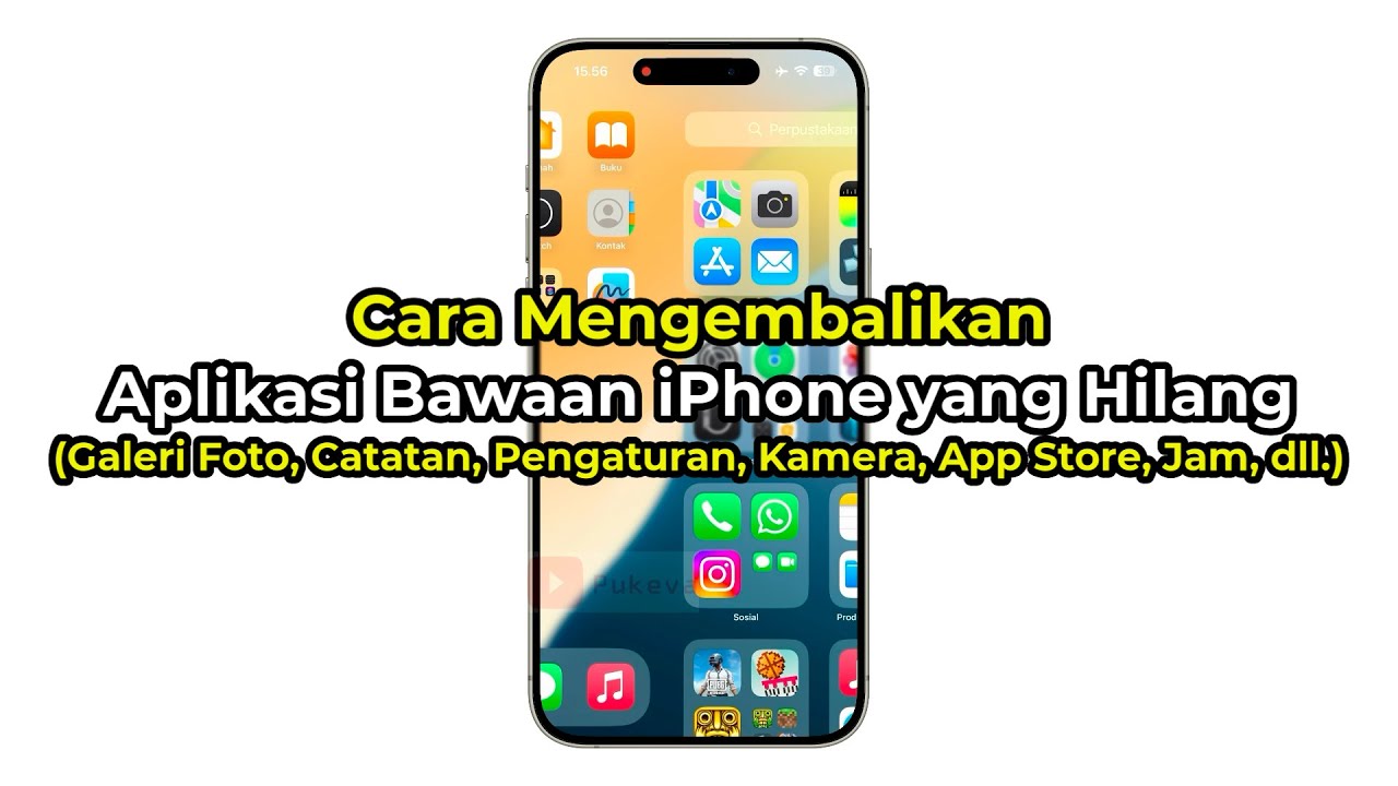 Cara Mengembalikan Aplikasi Bawaan yang Hilang di iPhone (Catatan, Jam, Kamera, Foto, Kontak, dll.)