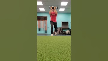 Double Dumbbell Front Loaded Reverse Lunges