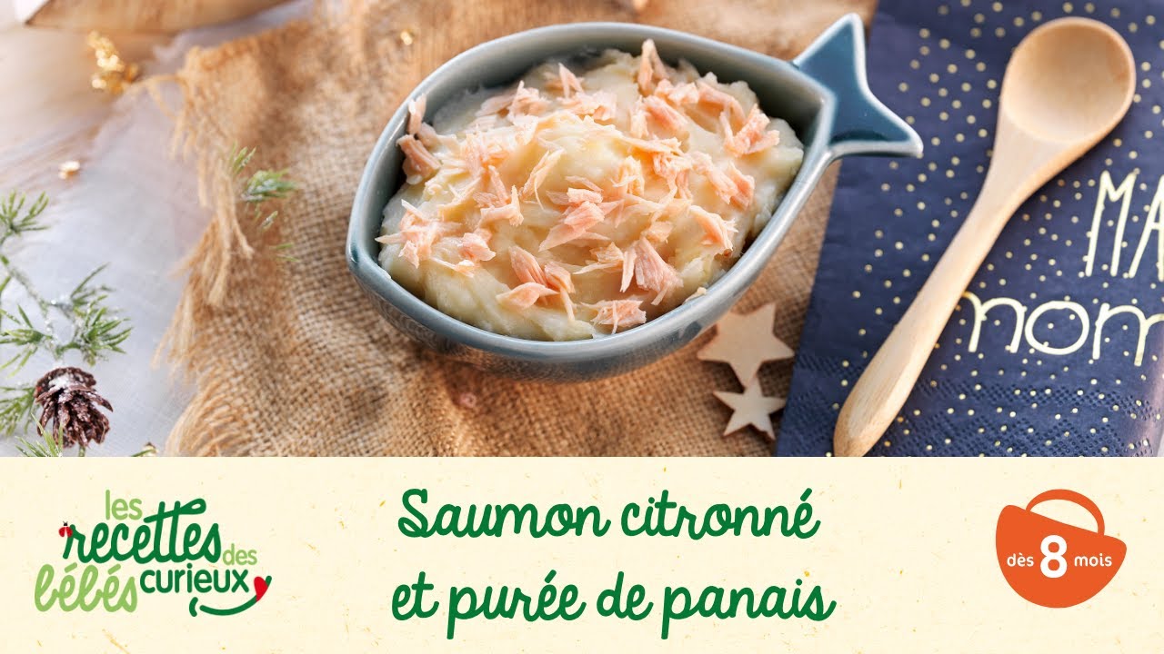 Recette Bebe Saumon Citronne Puree De Panais Youtube
