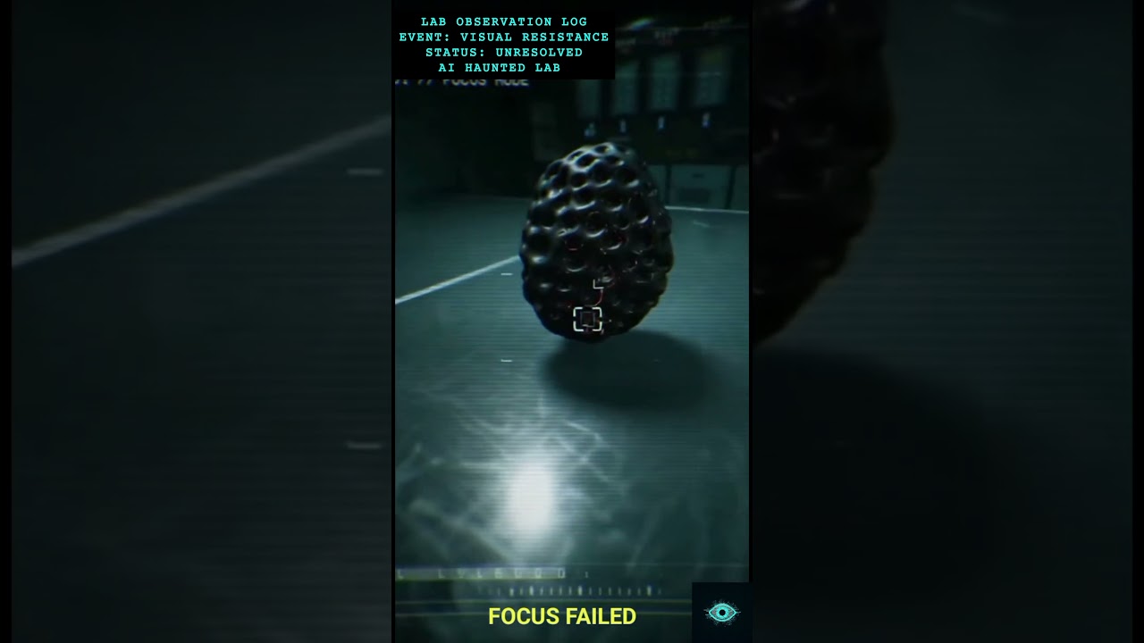 AI Haunted Lab | Camera Refused to Record This (System Denial) | #aihorror #sora2 #creepy