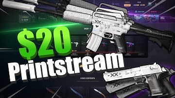 How I got a $300 M4A1 Printstream for $20 | KeyDrop CSGO Gambling | AnoN