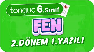 6.Sınıf Fen 2.Dönem 1.Yazılıya Hazırlık 📑 #2024