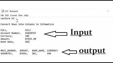 Convert rows to columns using Expression and Aggregator Transformation