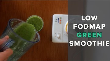 Low FODMAP Green Smoothie Recipe For IBS