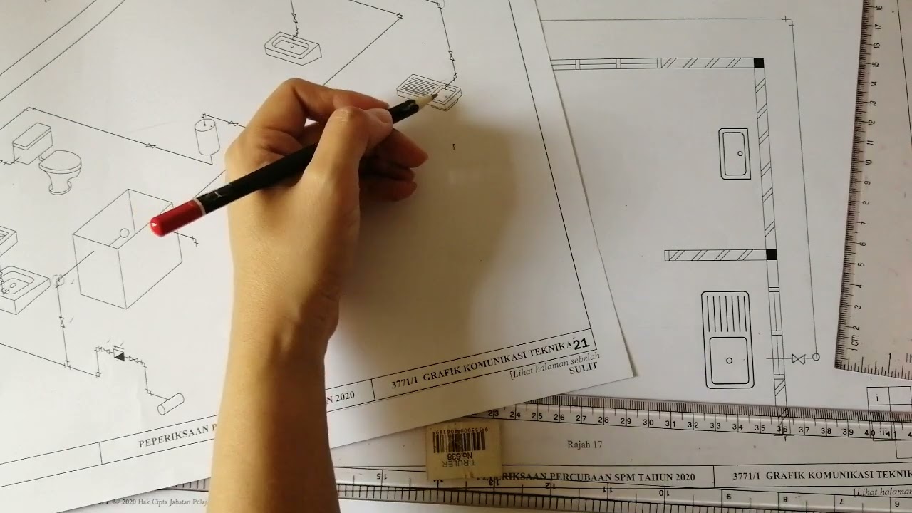 ulangkaji peperiksaan 22 part 1 : lukisan perpaipan